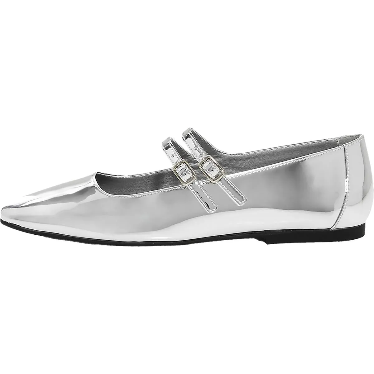 Aqua Womens ANABL Ballet Flats Buckled Mary Janes