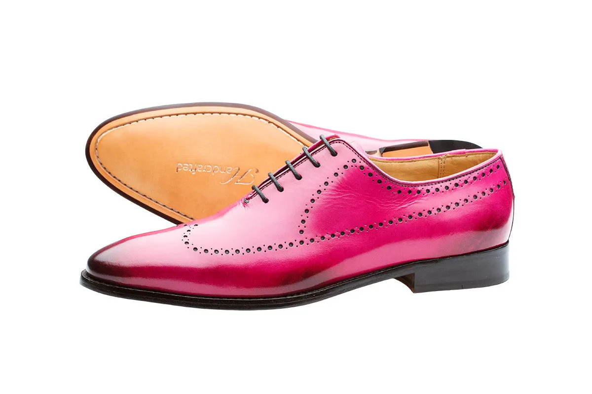 BROGUE WHOLECUT OXFORD –PINK