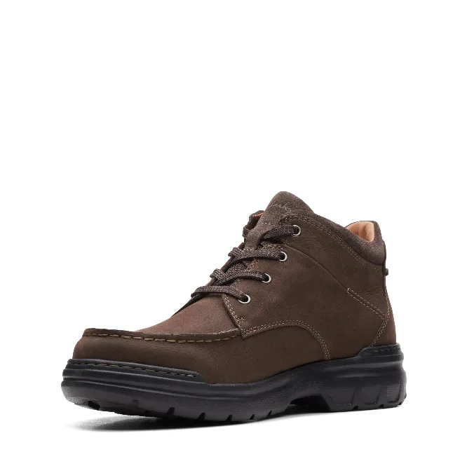 Clarks Men's WIDE Rockie 2 HI Gore-Tex WATERPROOF Boot - Brown Nubuck