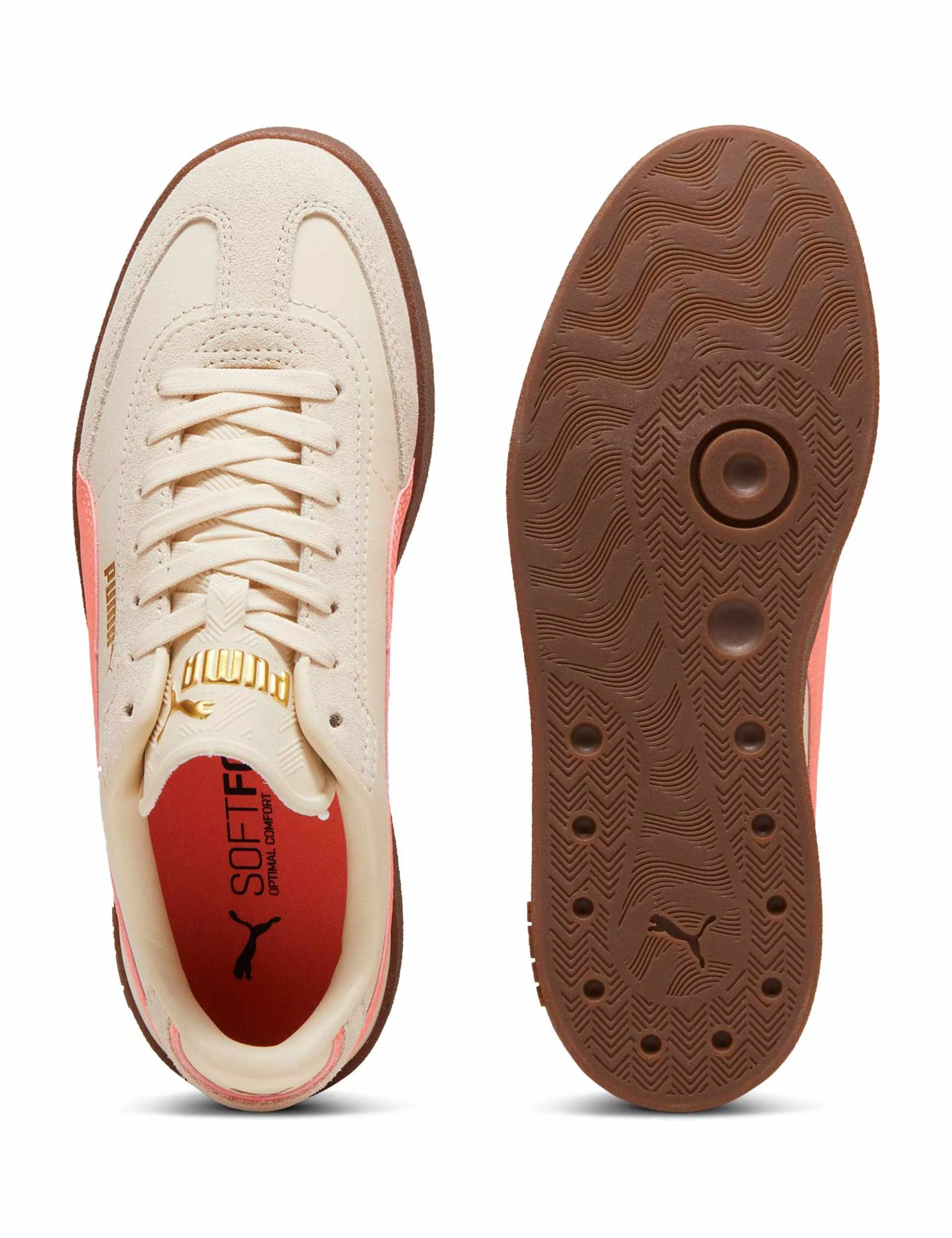 Club II Era Sneakers - Alpine Snow/Fluro Peach Pes/Gum