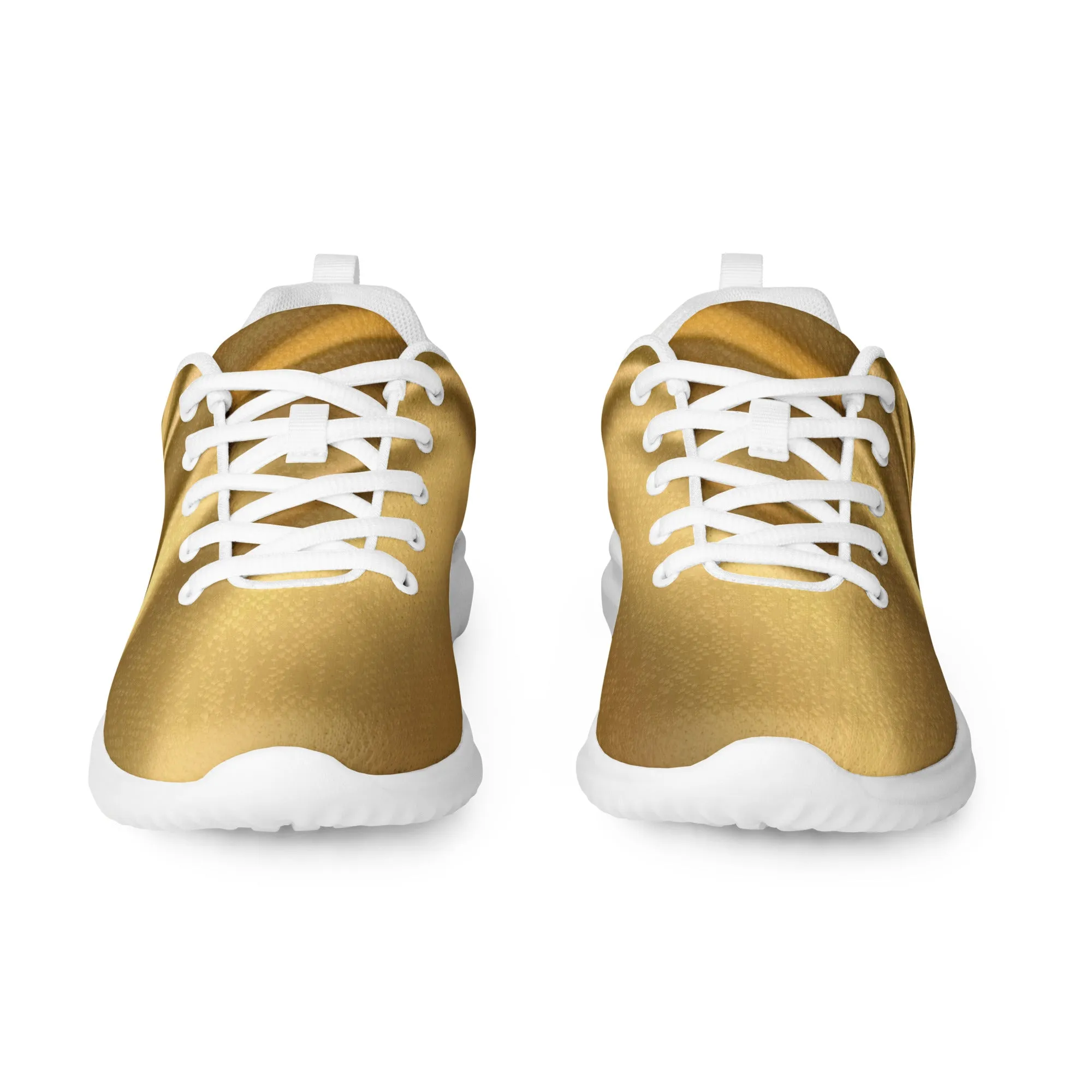 DASH Liquid Gold Men’s Athletic Shoes Lightweight Breathable Design by IOBI Original Apparel