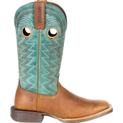 DURANGO WOMEN'S REBEL PRO TEAL WESTERN BOOT - DRD0353