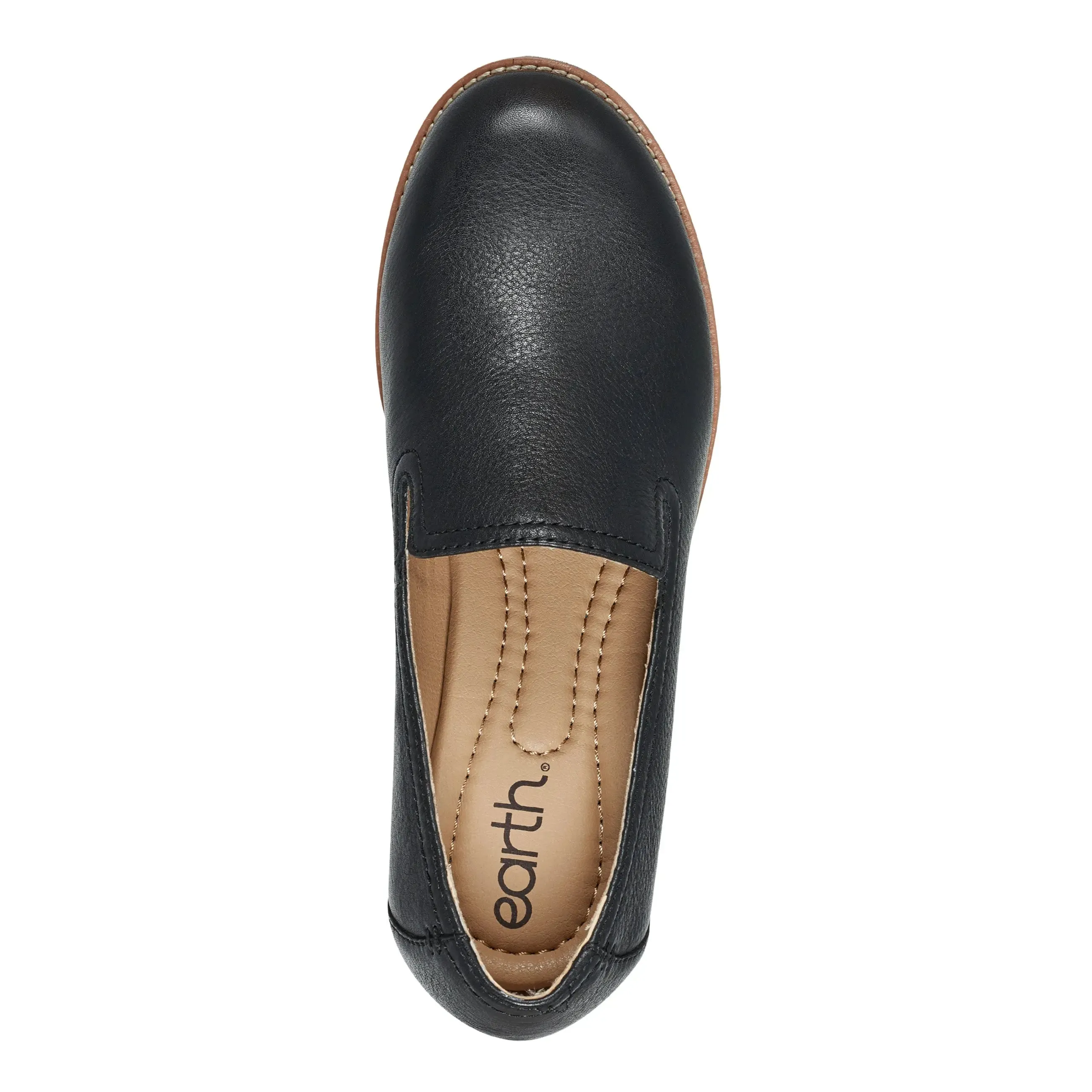 Edna Round Toe Casual Slip-on Flat Loafers