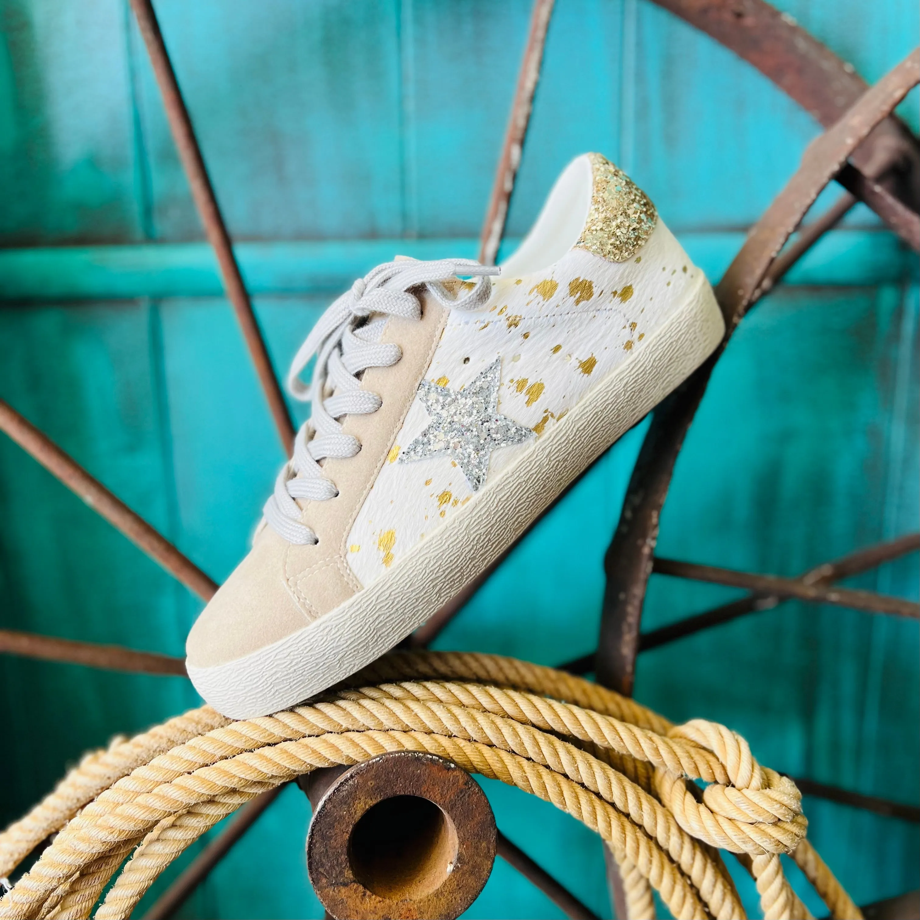 Golden Cow Sneakers