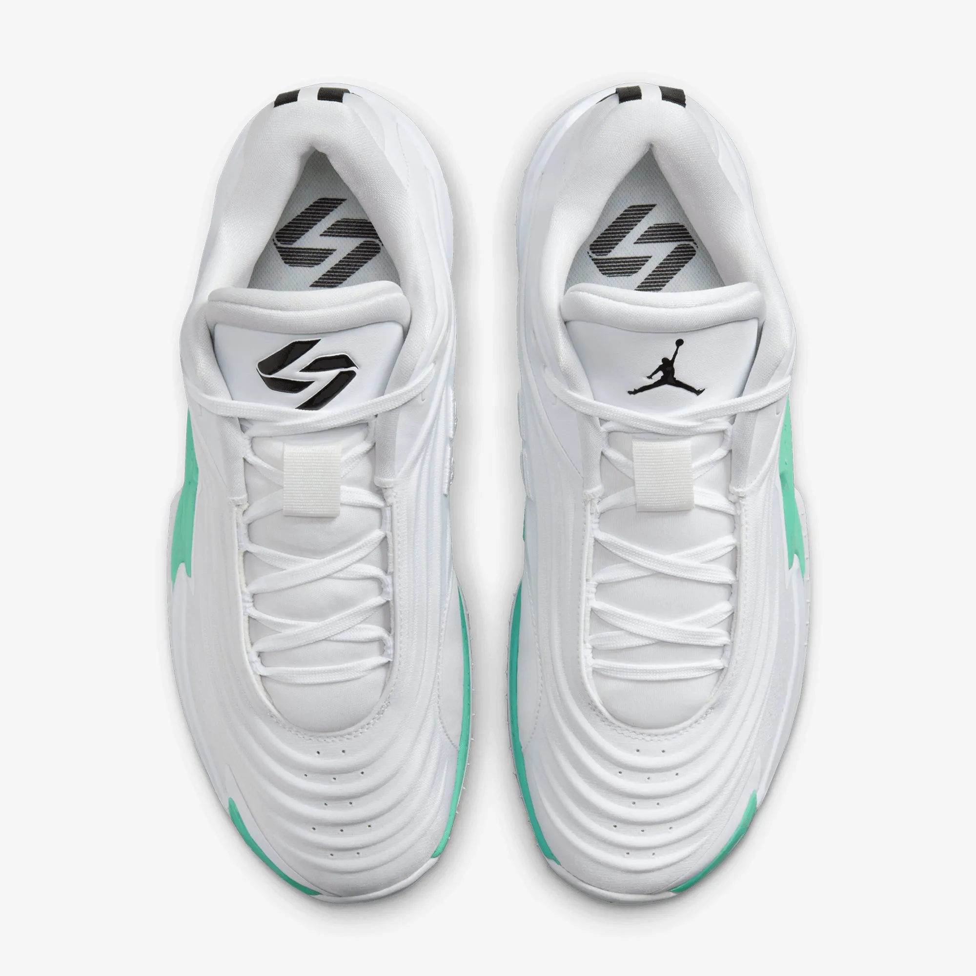 JORDAN | LUKA 3 PF "PHOTO FINISH" { WHITE/BLACK-VOLT GLOW-GREEN GLOW