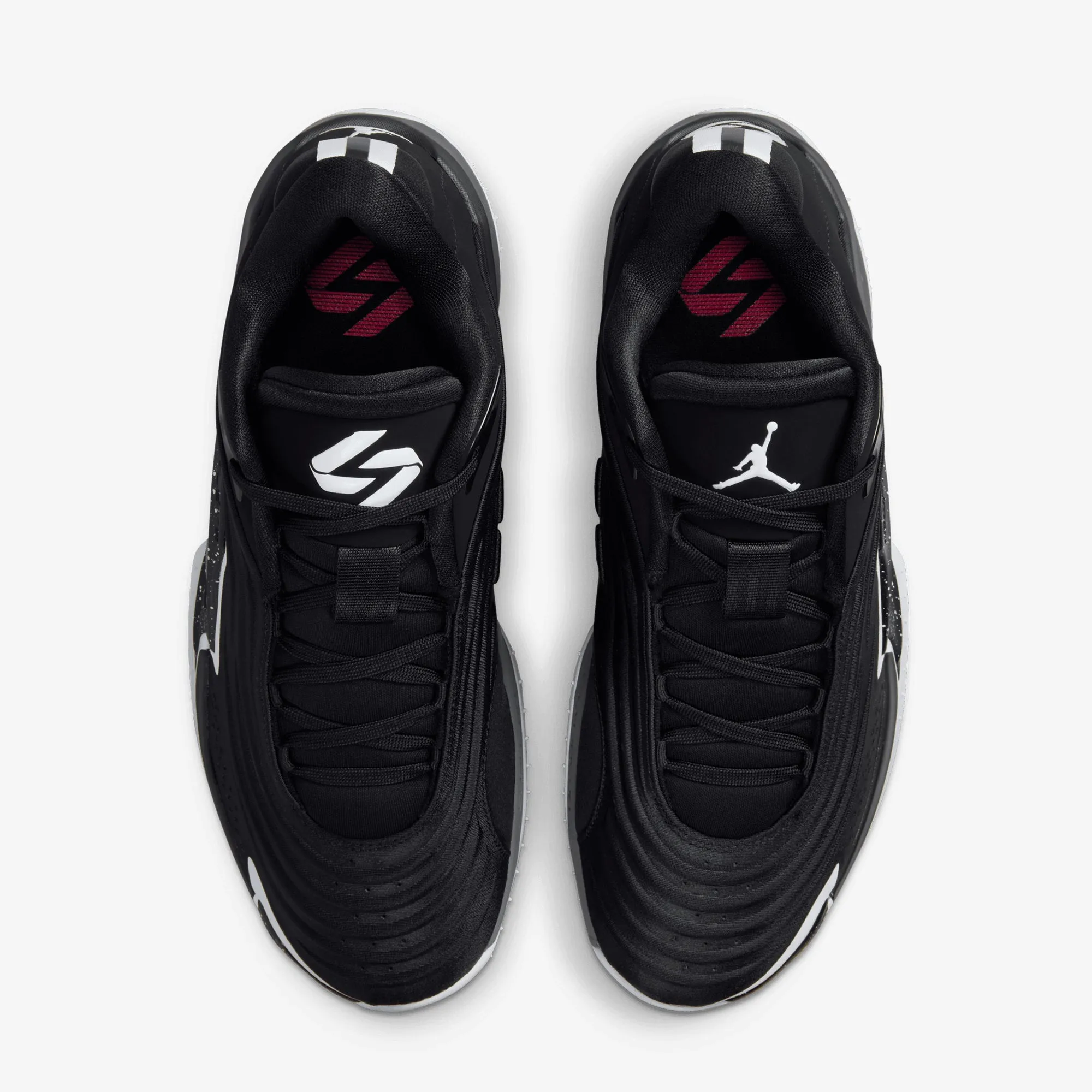 JORDAN | LUKA 3 PF "SPEEDWAY" { BLACK/WHITE-SMOKE GREY