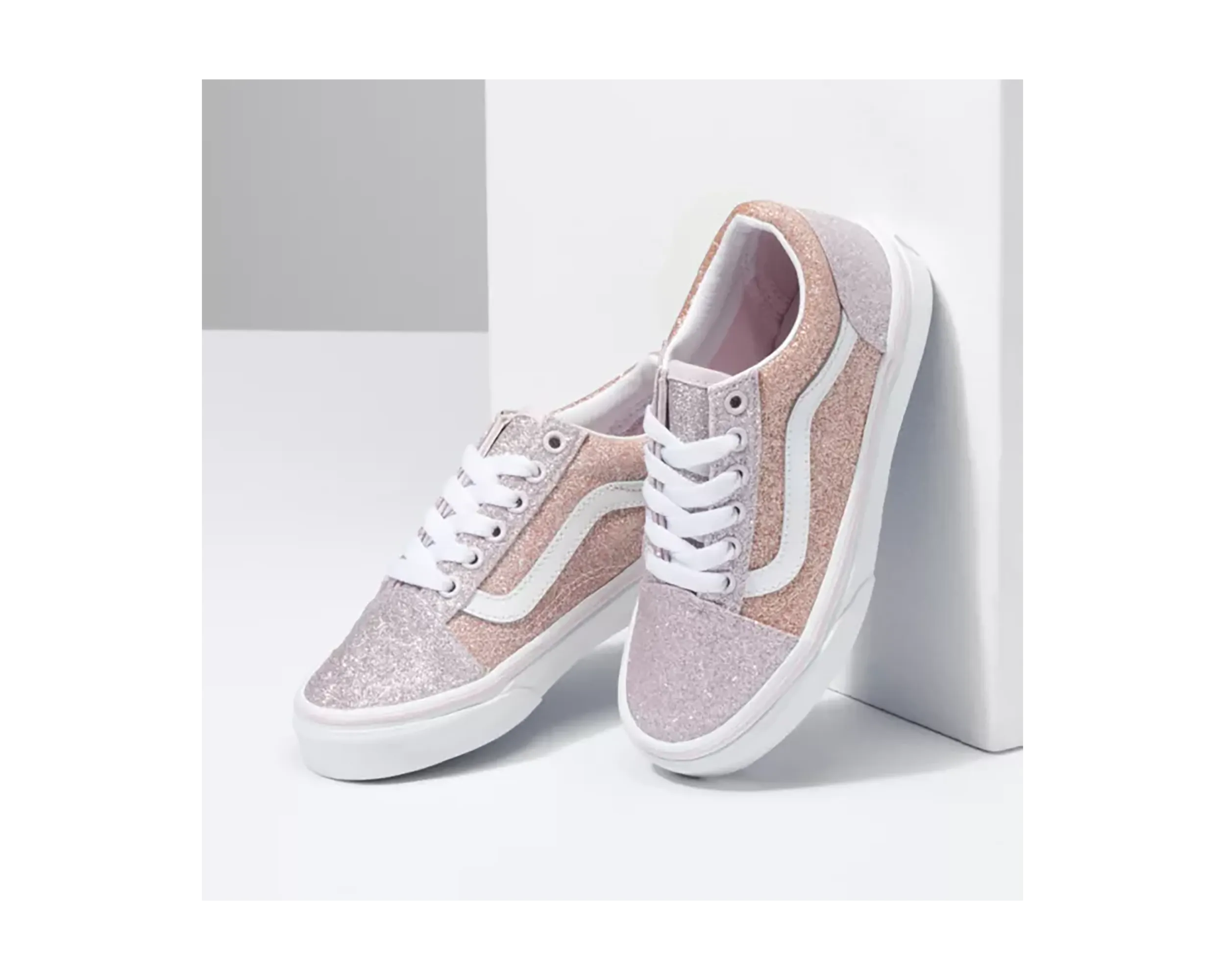 Junior 2-Tone Glitter Old Skool