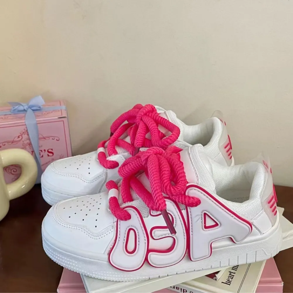 “Letter Stickers”Shoes