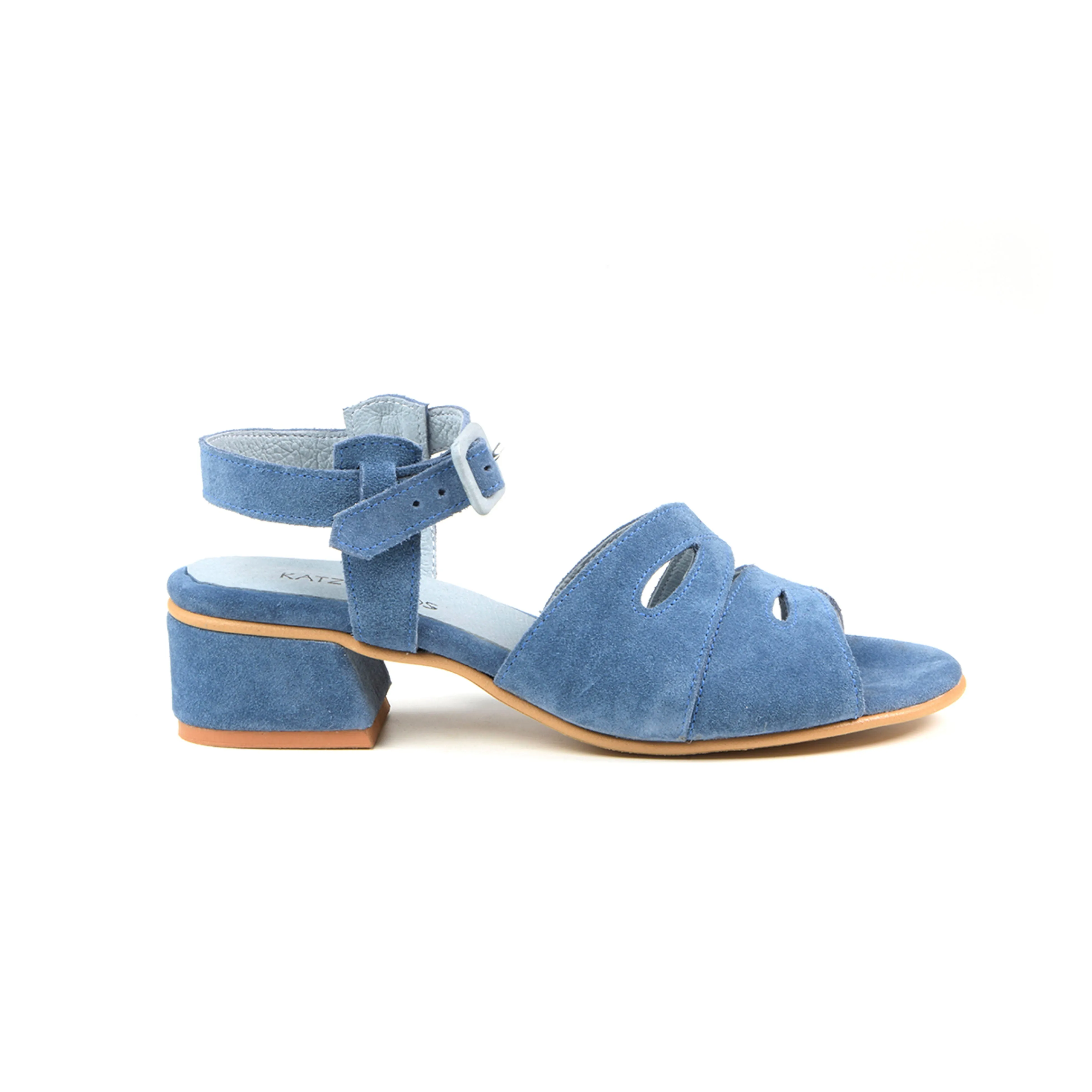 Lotus- Low Heeled Sandals