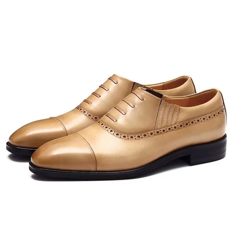 Luxury Leather Slip-on Dress Shoes