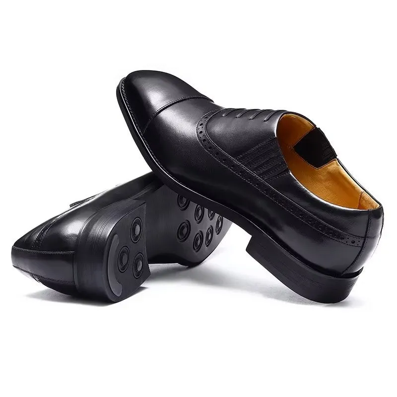 Luxury Leather Slip-on Dress Shoes