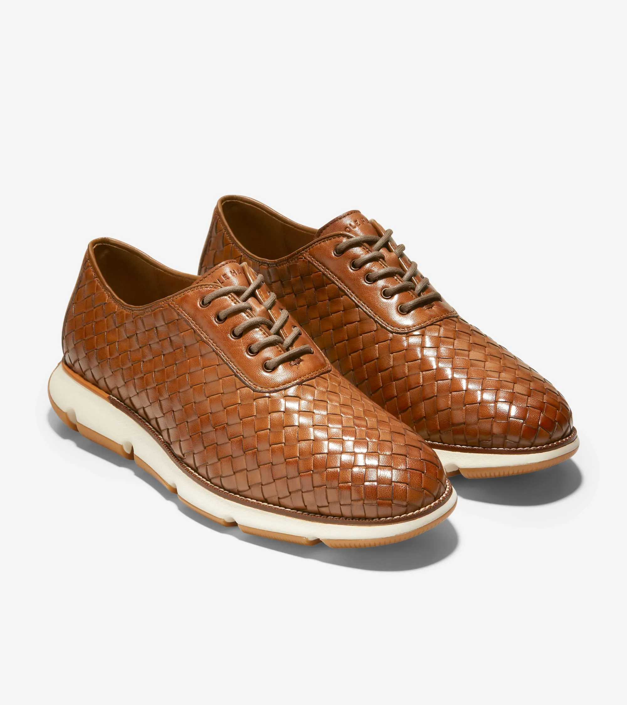 Men's 4.ZERØGRAND Hand-Woven Oxfords