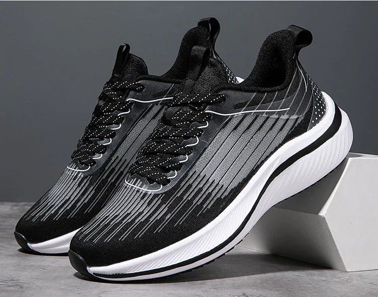 Men's and Women's Running Shoes Walking Sports Mesh Breathable Comfortable Lightweight Fashion Sneakers