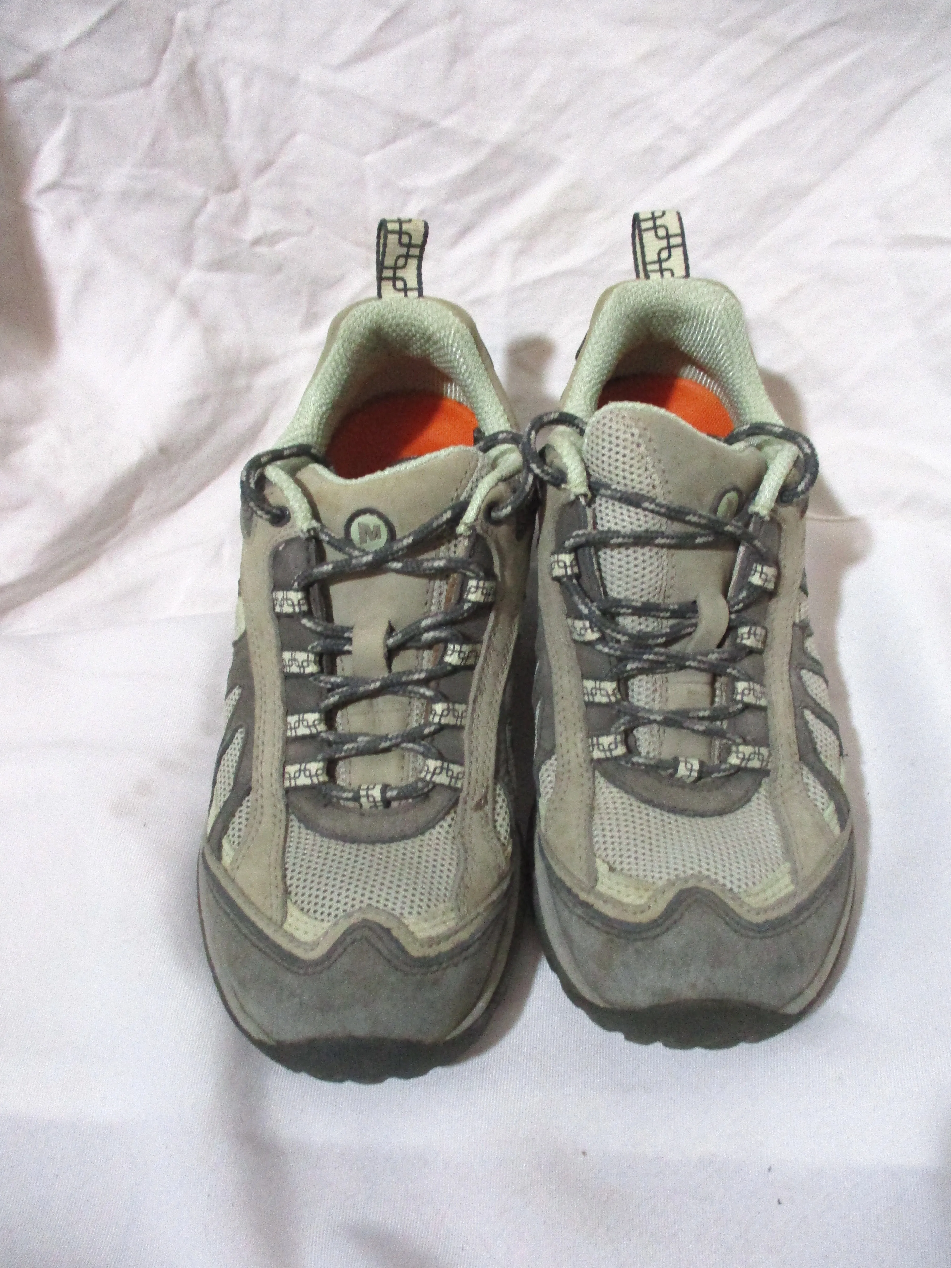 MERRELL SIREN VENTILATOR FIELD Hiking Running  Walking Shoe Trek 6.5 GREY MINT