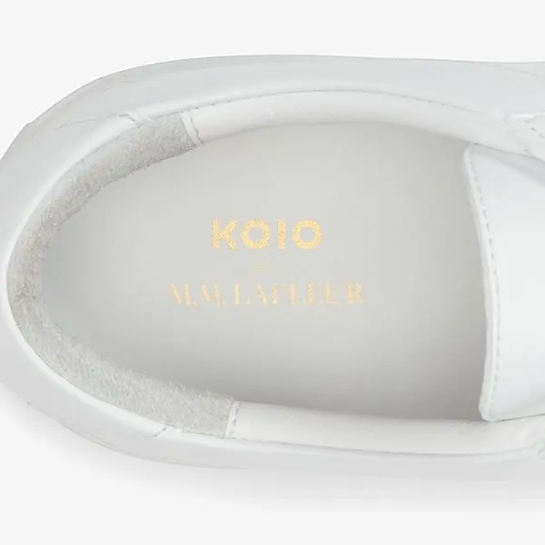 M.M.LaFleur x Koio Capri Low-Top Sneakers - Leather :: White