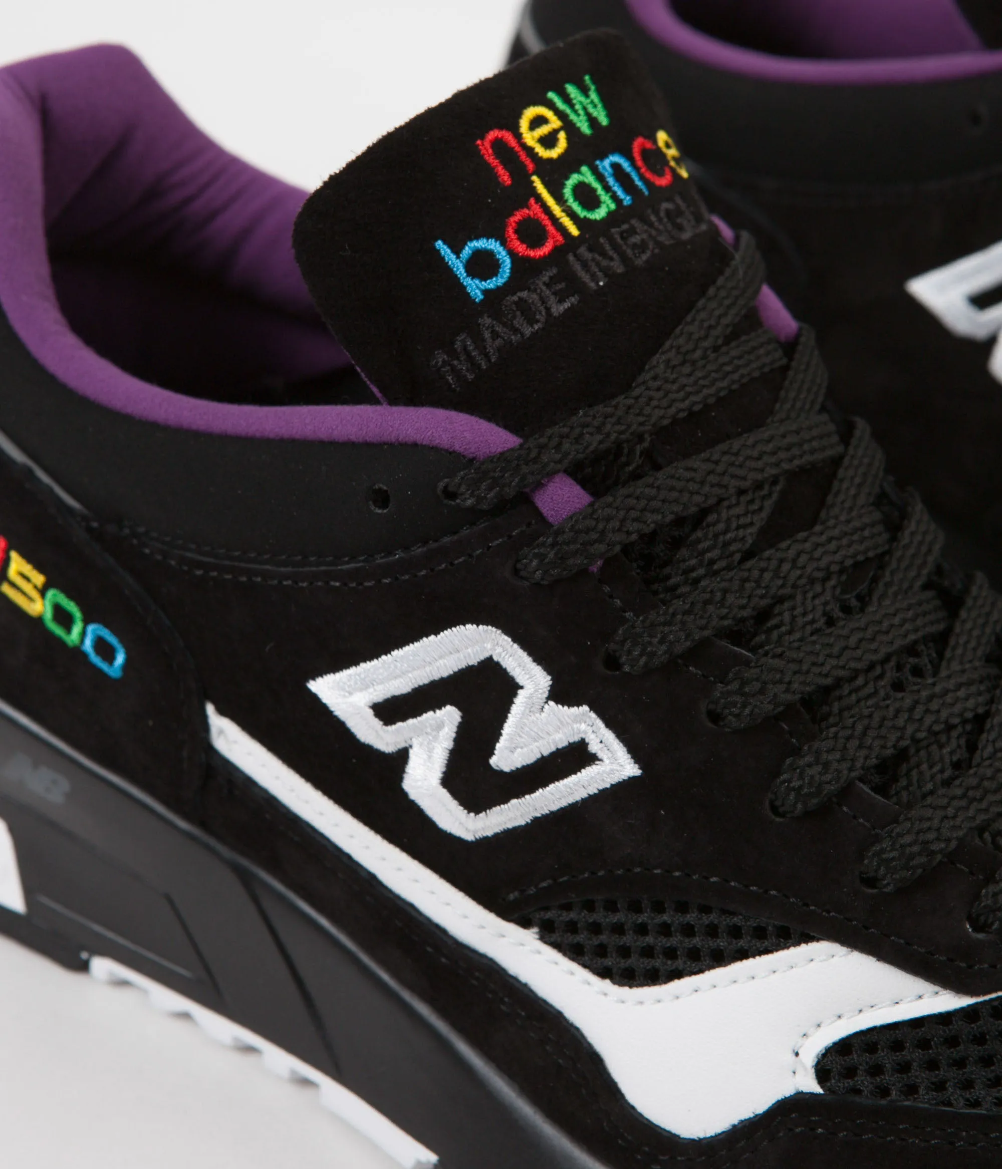 New Balance M1500 Colour Prism Made In UK Shoes - Black / White