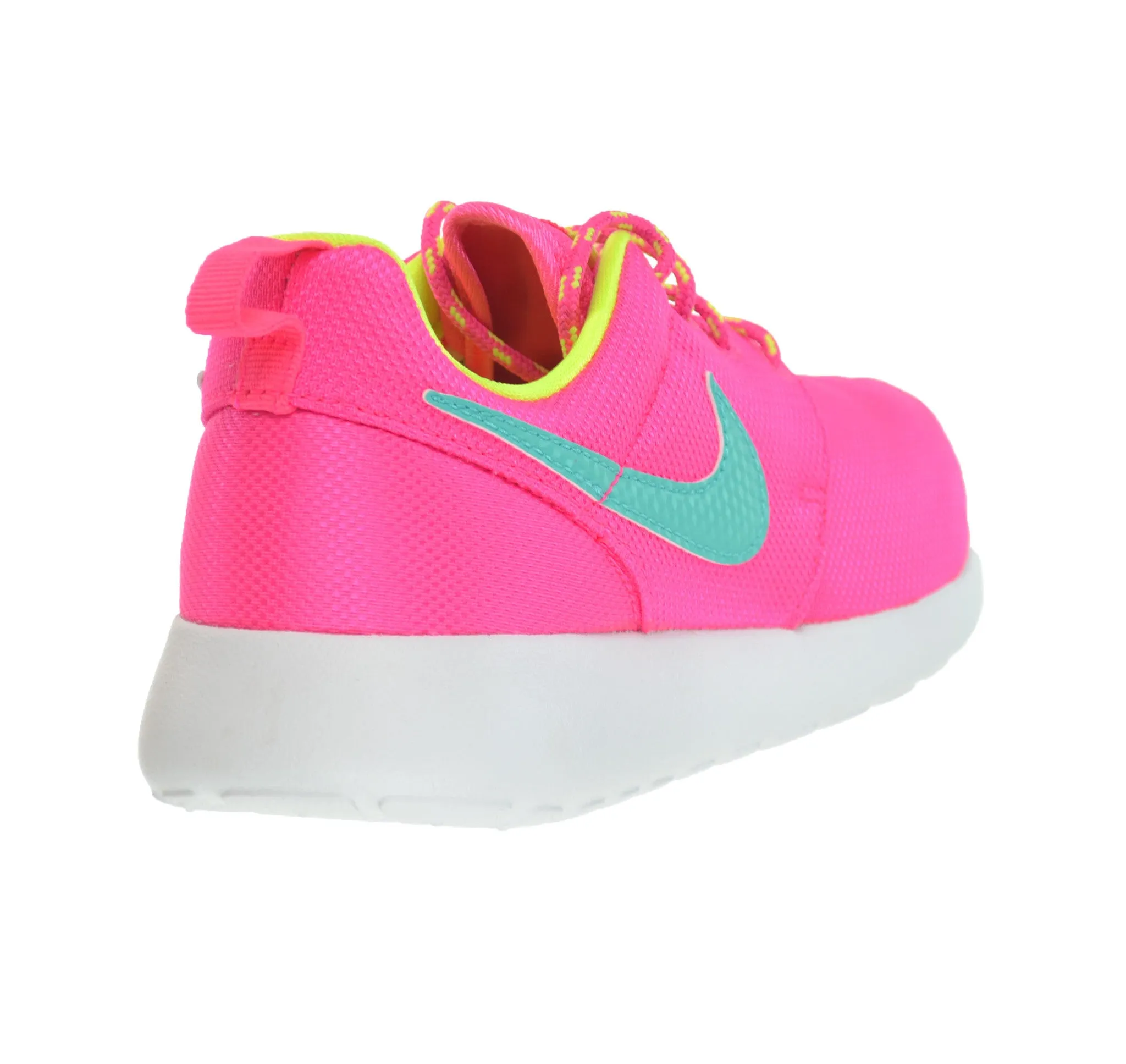 Nike Rosherun Big Kids Shoes Hyper Pink/Jade-Volt-White/Blue