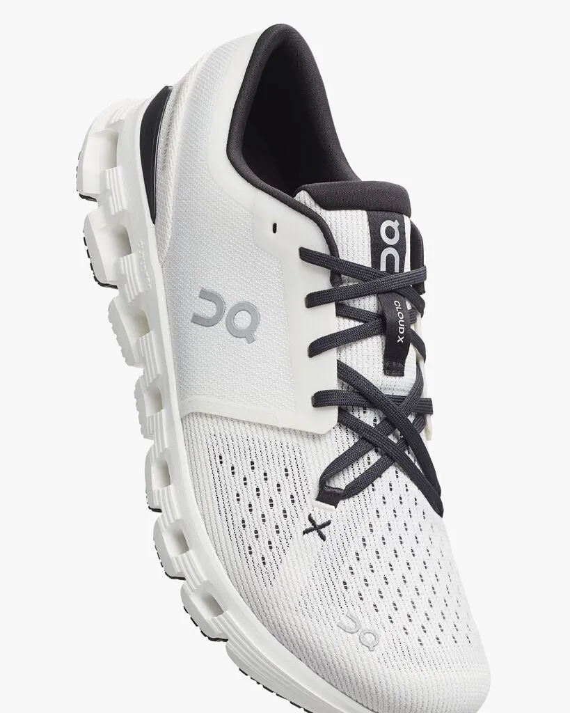 On Running Cloud X 4 (Womens) - Ivory/Black