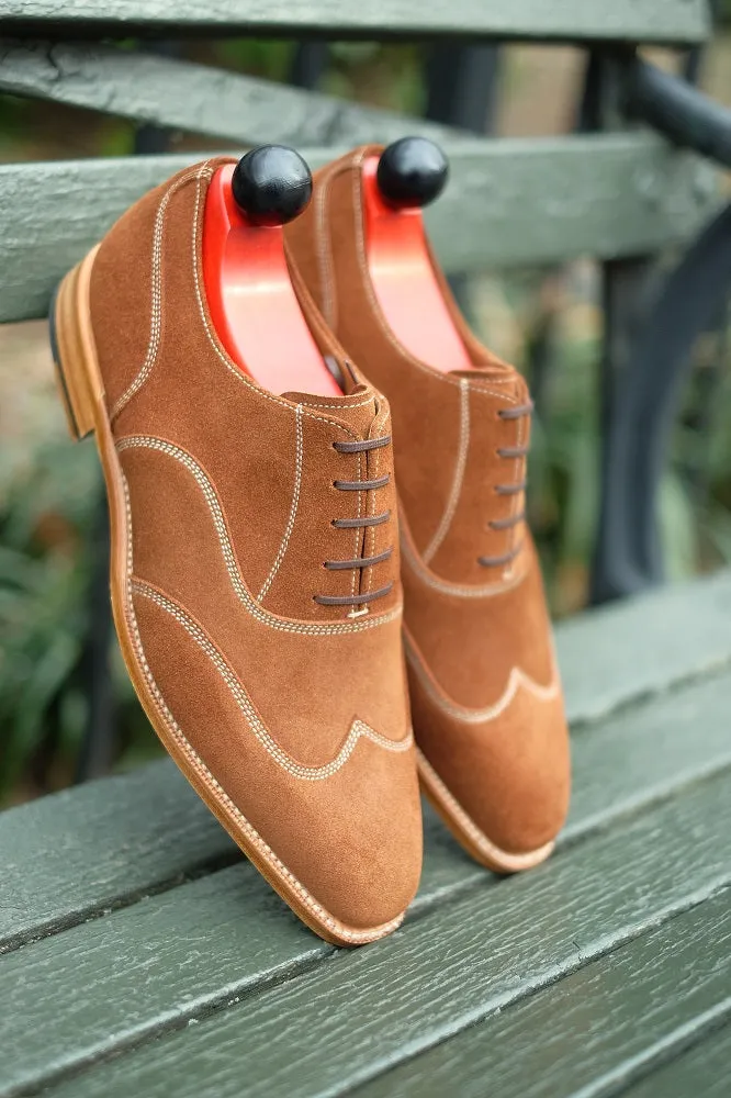 Pullman - MTO - Snuff Suede - LPB Last - Single Leather Sole