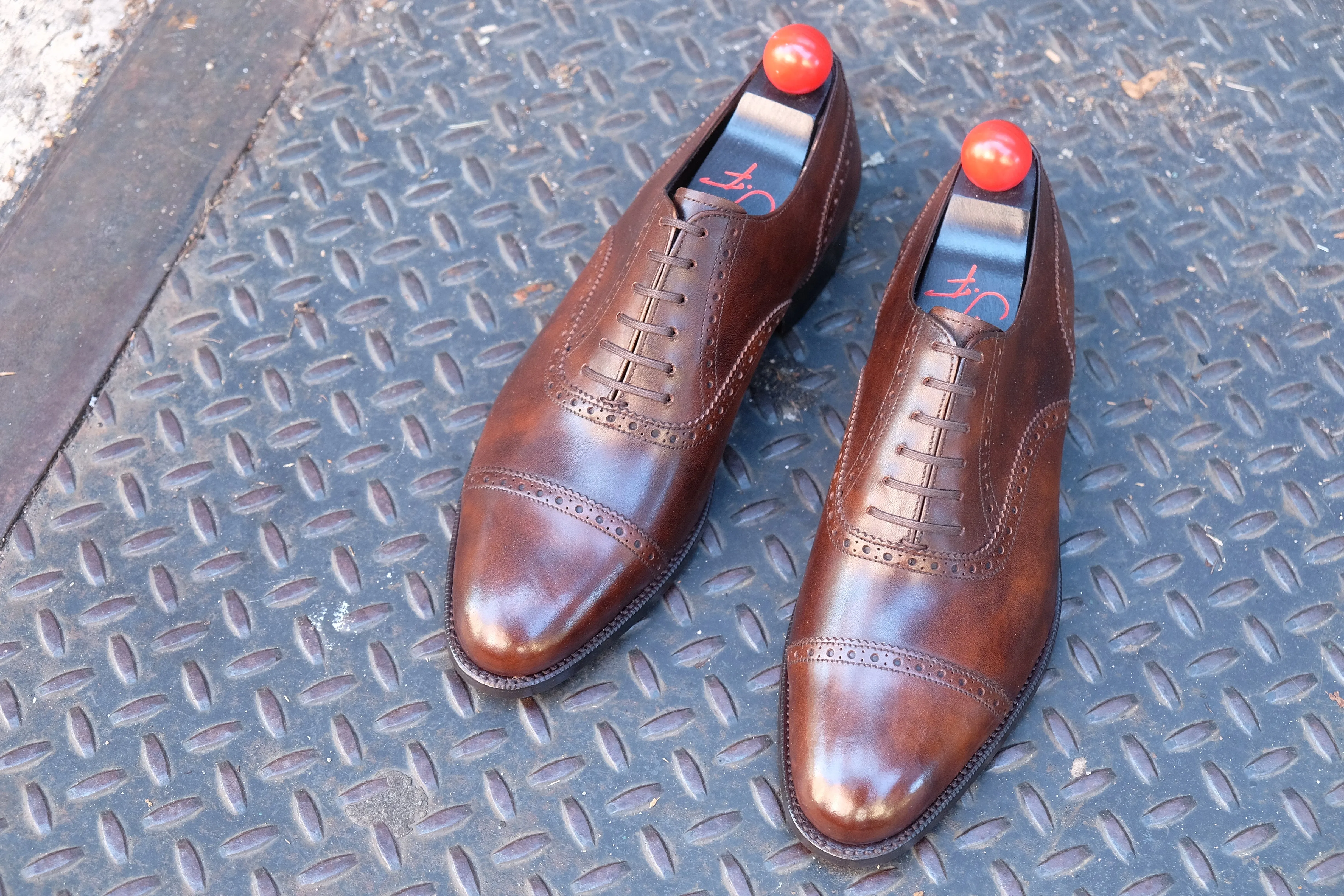 Redmond - MTO - Copper Museum Calf - TMG Last - Single Leather Sole