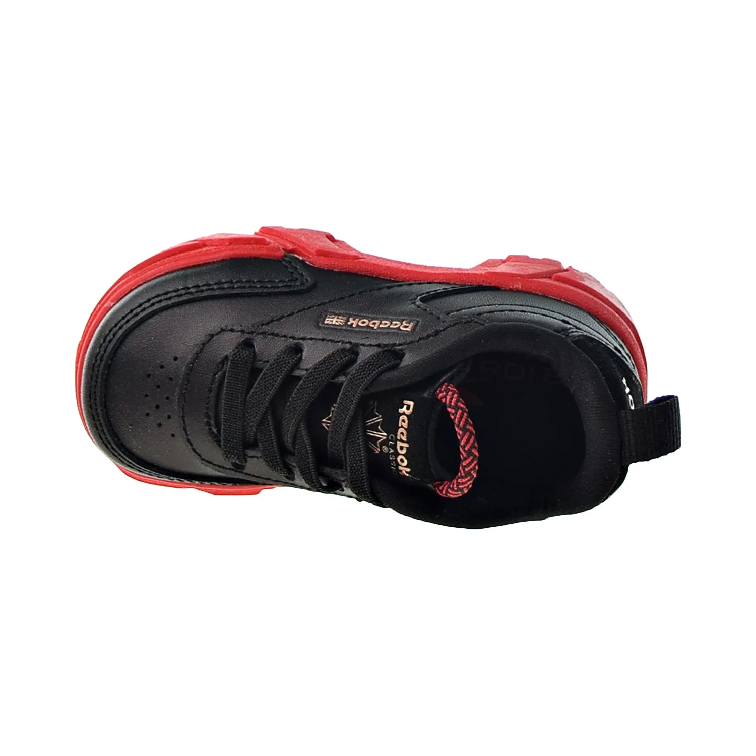 Reebok Club C Cardi Toddlers' Shoes Core Black-Vector Red