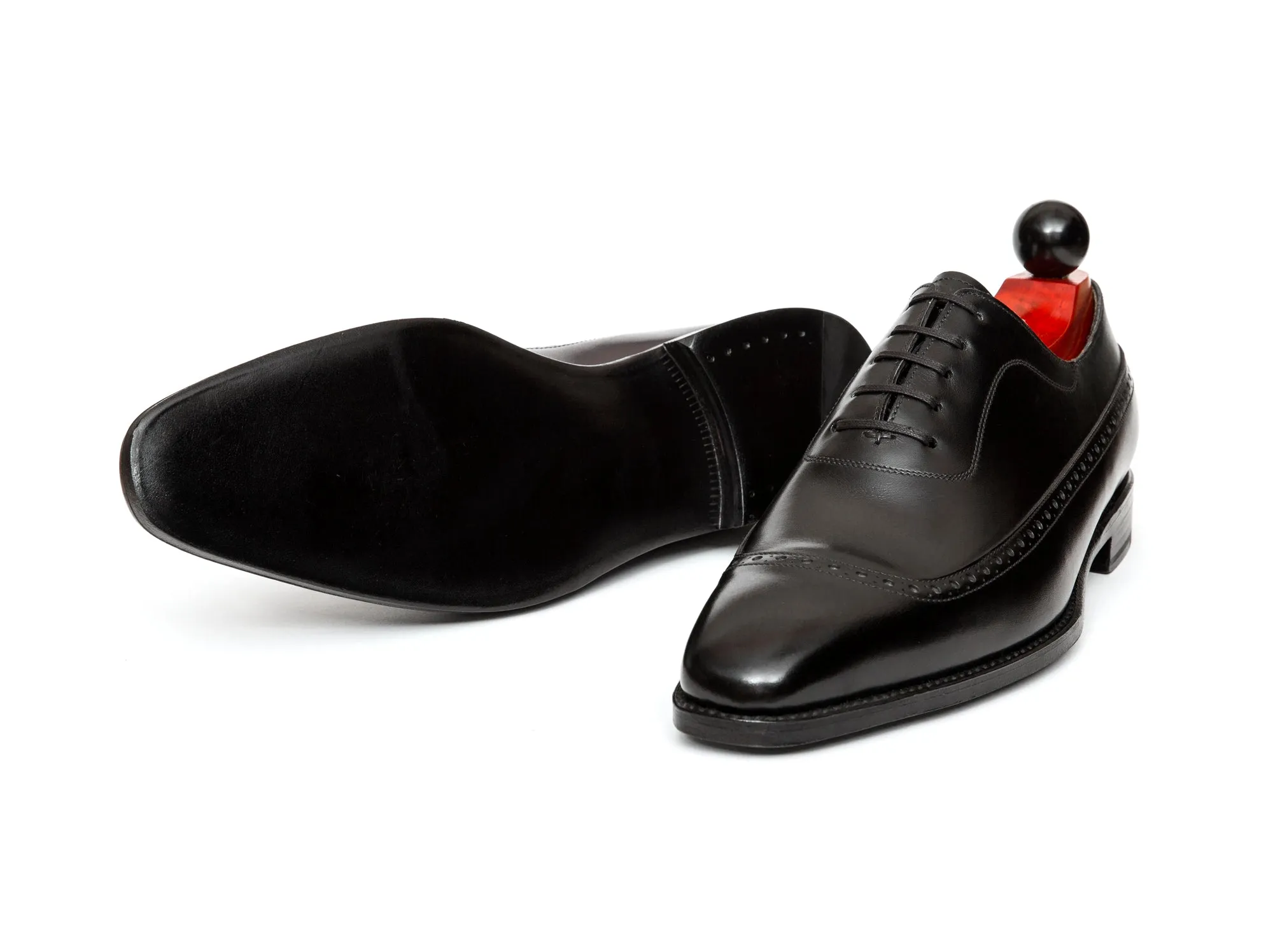 Sebastien - MTO - Black Calf - LPB Last - Single Leather Sole