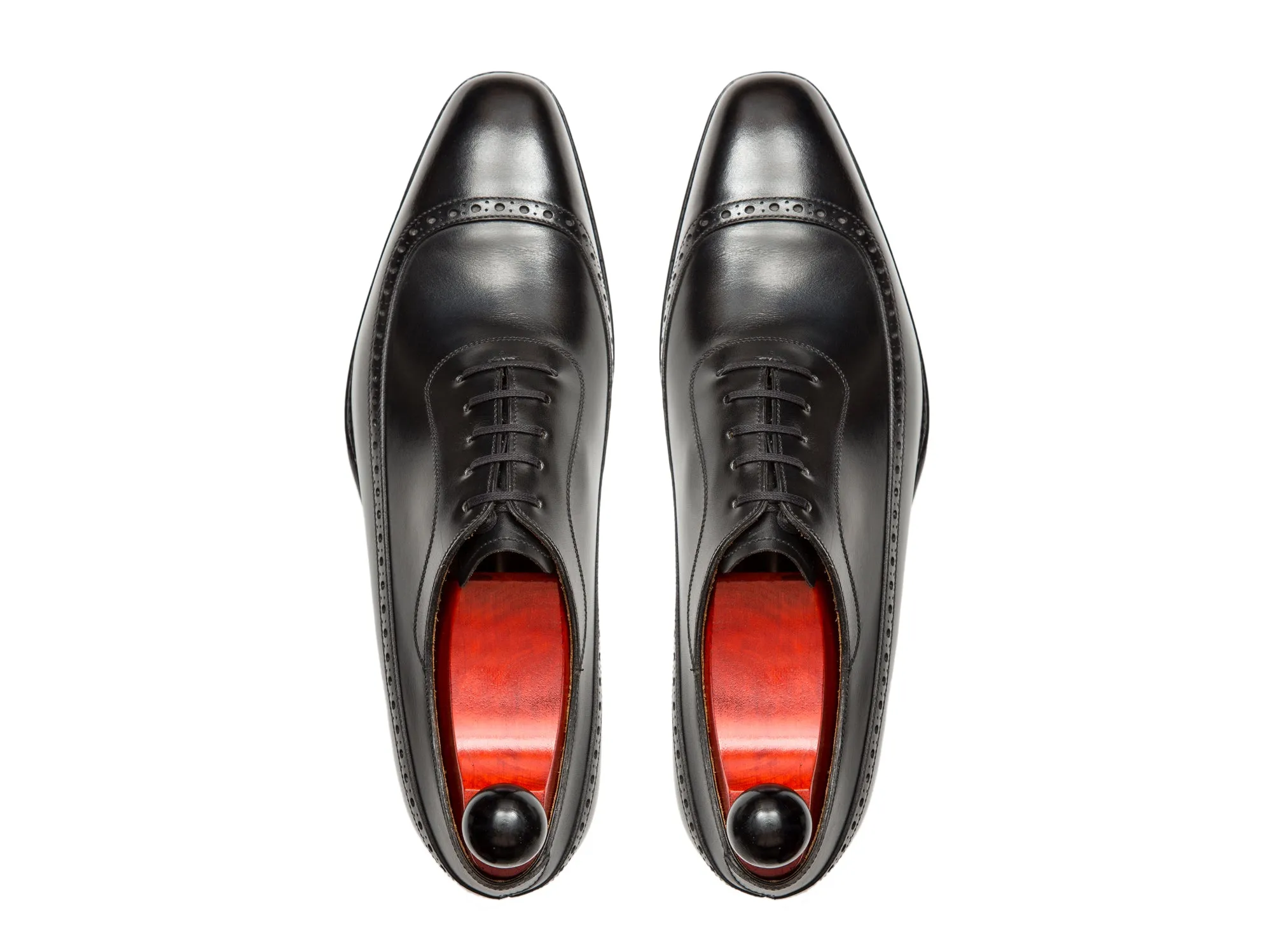 Sebastien - MTO - Black Calf - LPB Last - Single Leather Sole