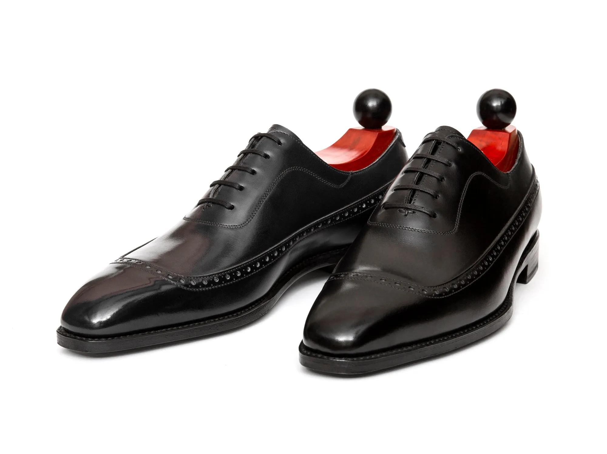 Sebastien - MTO - Black Calf - LPB Last - Single Leather Sole