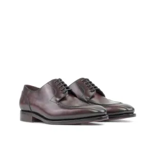 SPLIT TOE DERBY BURGUNDY (SLEEK-S1)