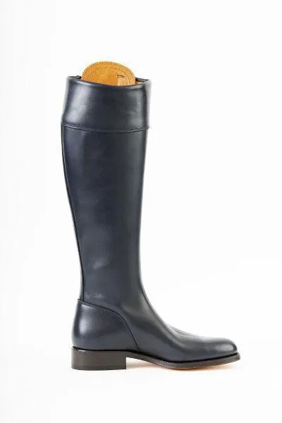 Tall Spanish Riding Boots- Navy