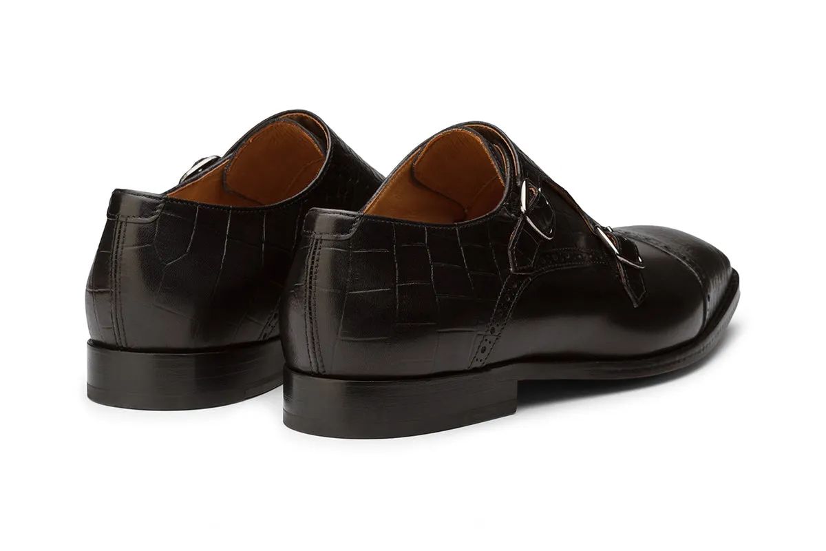 Toecap Brogue Double Monk