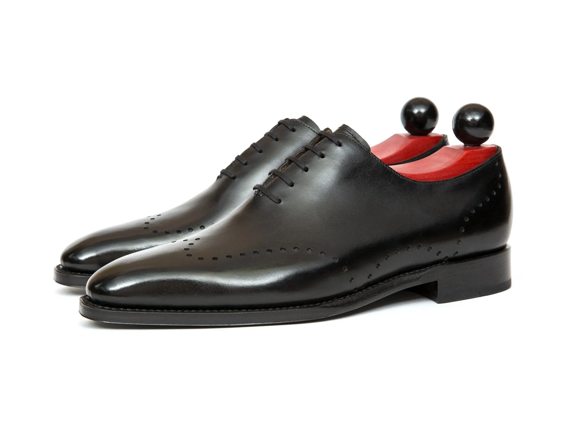 Tony II - MTO - Black Calf - LPB Last - Single Leather Sole