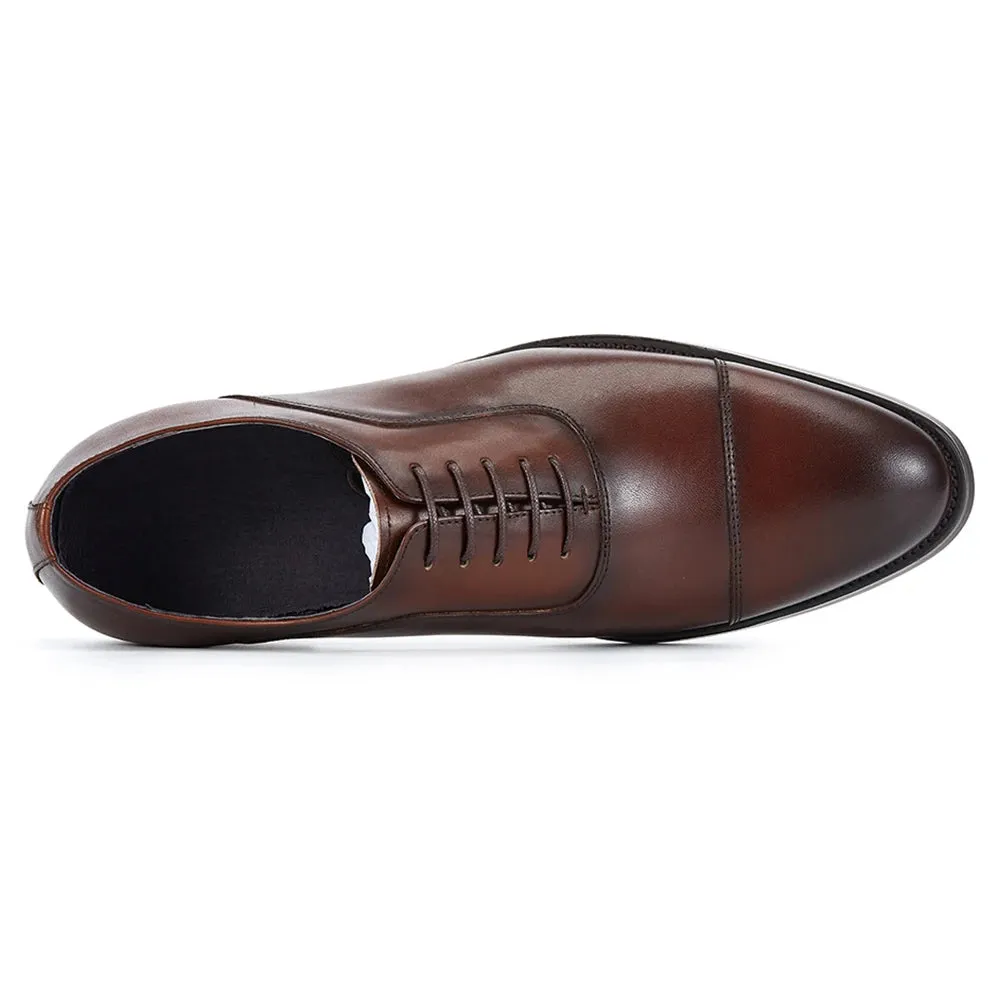 Trend4us Classic Leather Oxford Shoes for Men