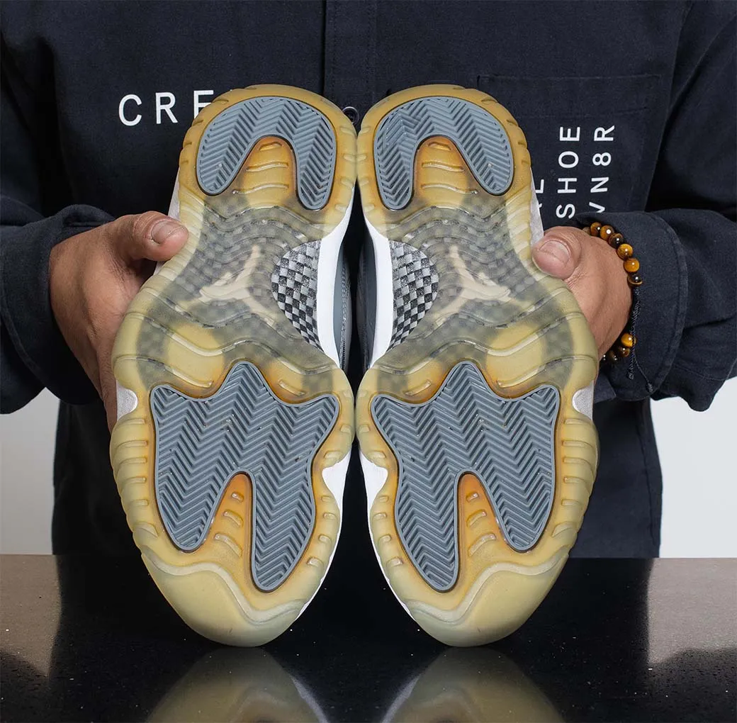 UN-YELLOWING CLEAR SOLES (Mail In Service)