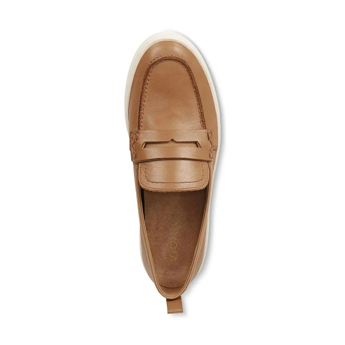 Vionic Uptown Loafer Camel Leather Women's