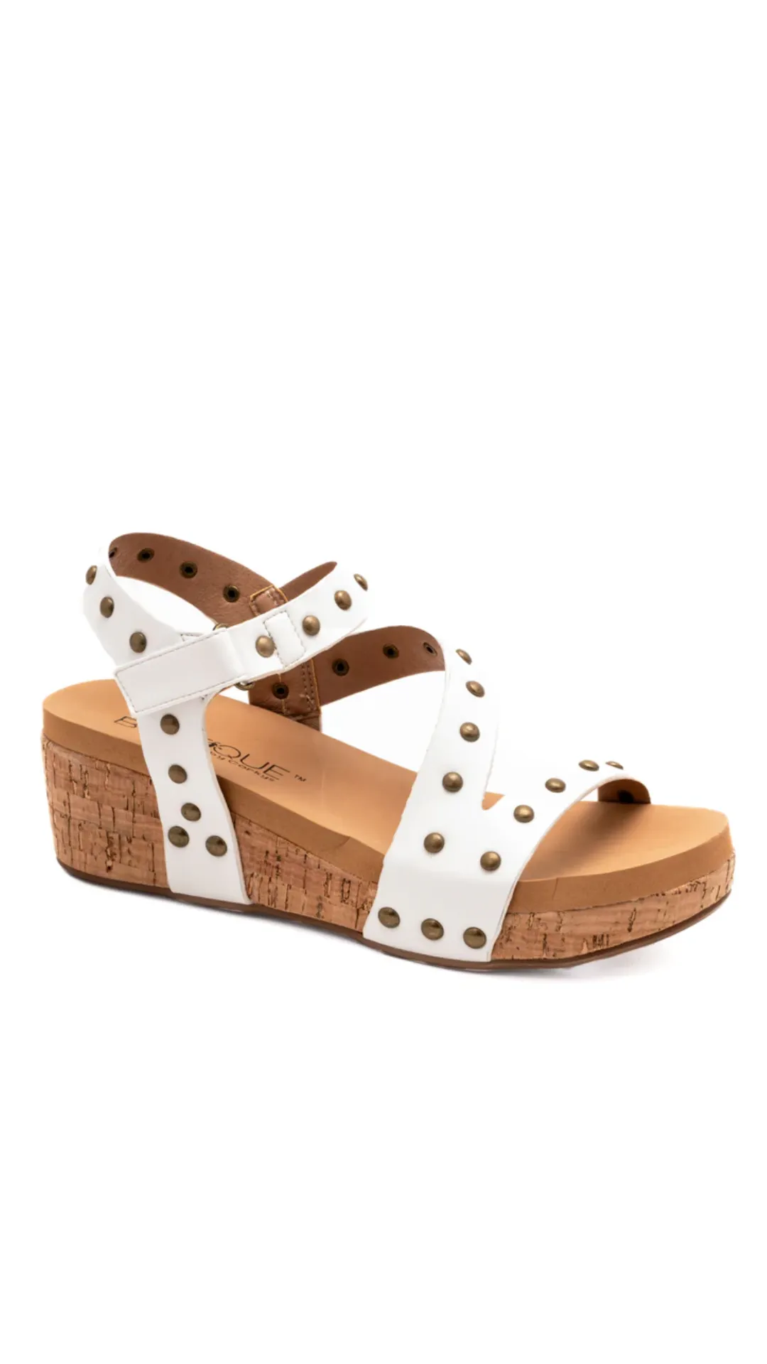 White Revolve 2" Wedge by Corkys