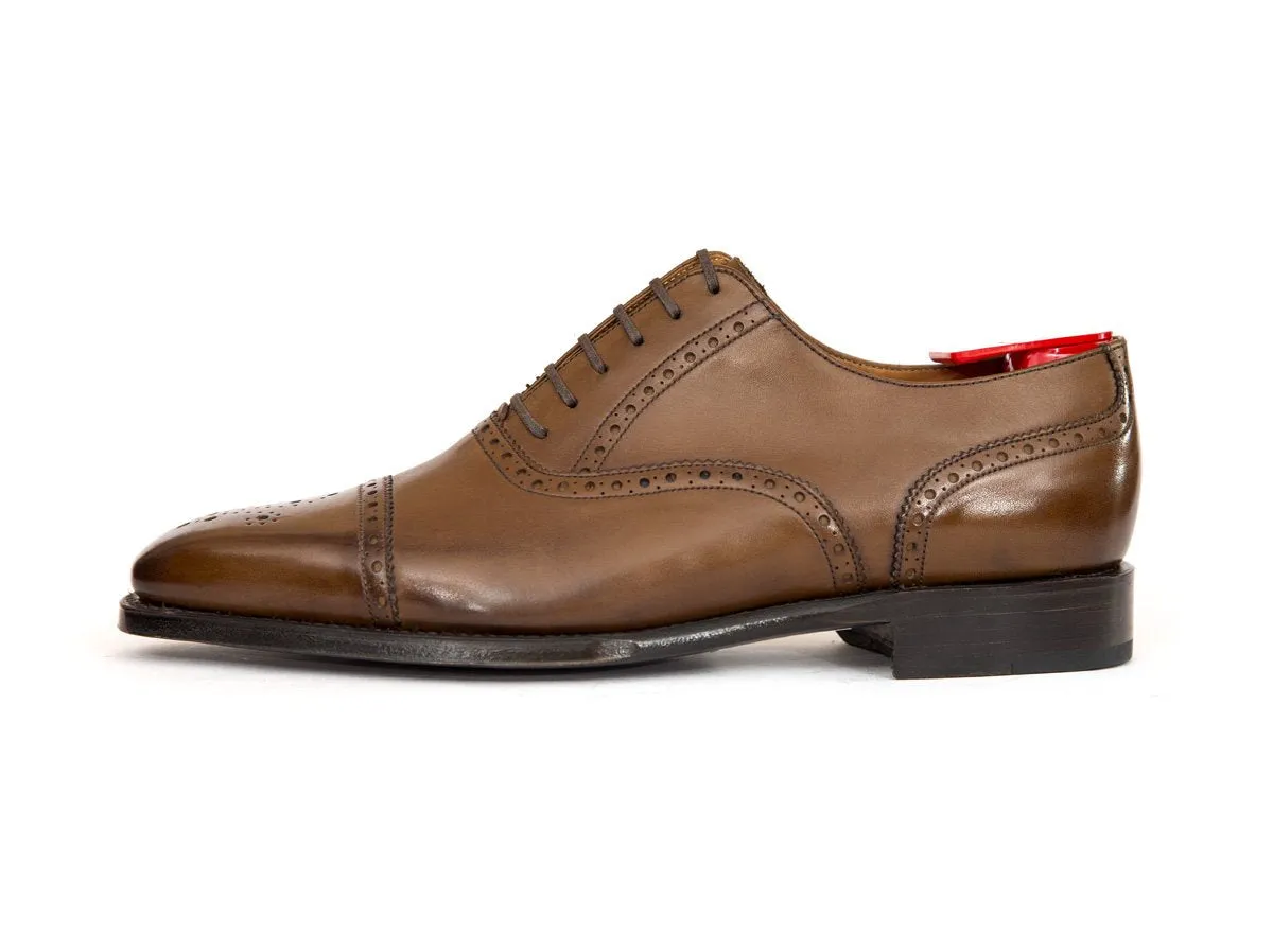 Windermere - MTO - Hazel Calf - MGF Last - Single Leather Sole