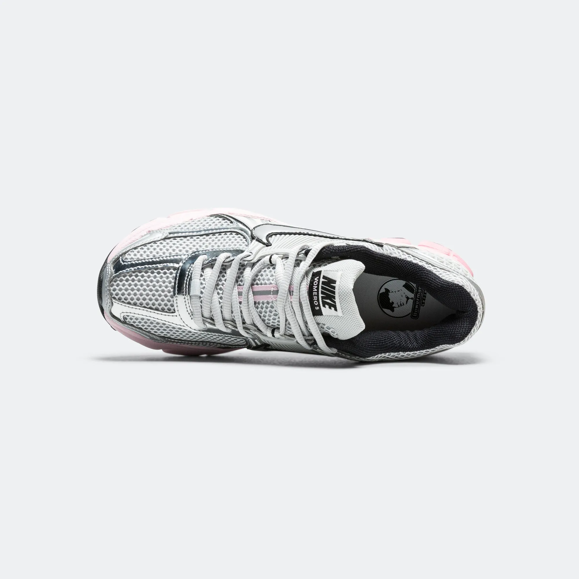 Womens Zoom Vomero 5 - Photon Dust/Metallic Silver-Pink Foam