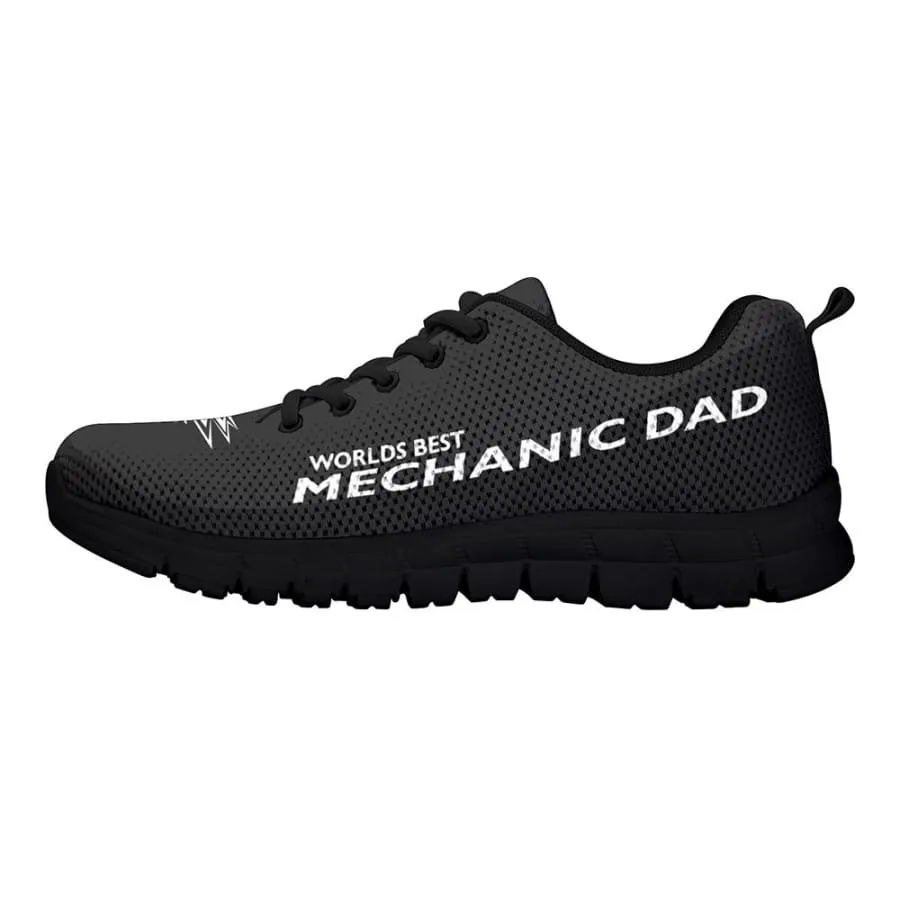 World's Best Mechanic Dad Sneakers Father's Day Gift