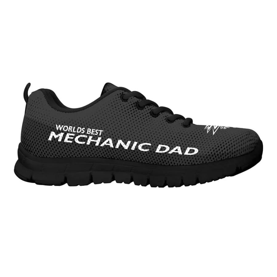 World's Best Mechanic Dad Sneakers Father's Day Gift